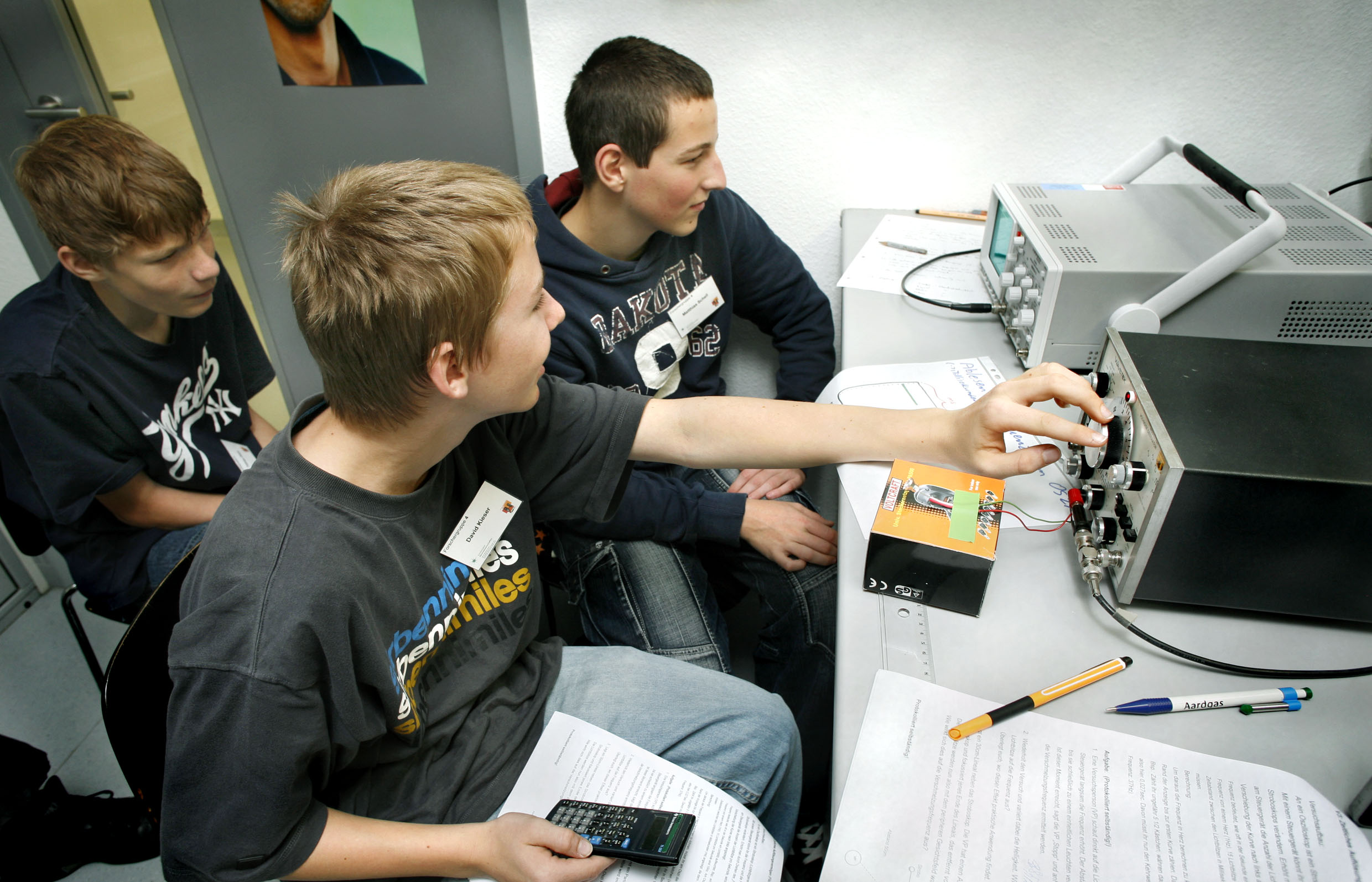 Aufzeichnung eins Elektroenzephalogramms (EEG)